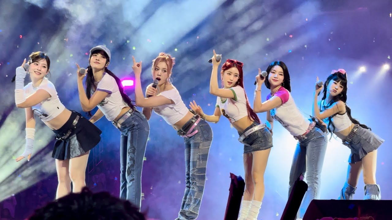 240728 STAYC ‘Queencard’ (G)I-DLE Cover Fancam (스테이씨 직캠) @ KCON LA 2024