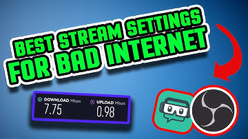 HOW TO STREAM WITH BAD INTERNET - BEST SETTINGS FOR OBS/STREAMLABS!!!