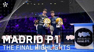 Madrid Premier Padel P1: Highlights Final (Men)