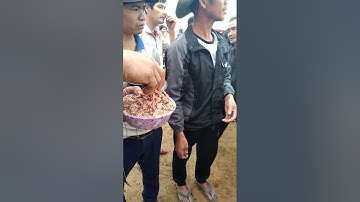 Lễ hội cúng máng nước của người Xơ Đăng, tại thôn 3 lâng loan trà Cang - Nam trà my - Quảng Nam.