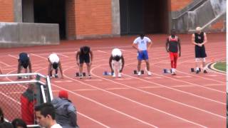 Anthony Vera 4-17-15 100 meters 26-6A District Meet