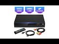 Jinhoo DVD Player for TV, All Region Free DVD CD Disc Player with HDMI & AV Output