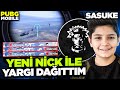 YENİ NİCK İLE YARGI DAĞITIM!!! | Pubg mobile