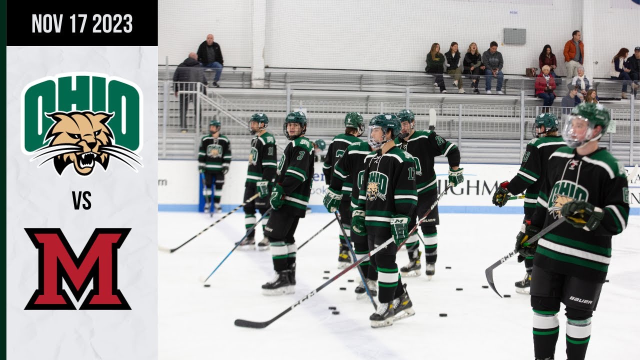 ohio-university-v-miami-university-ohio-university-hockey-youtube