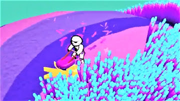 🪐 Planet Mower 🌌 GAMEPLAY Levels 1-5 (Android, iOS)