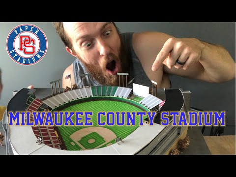 How to make Milwaukee Co Stadium with paper!