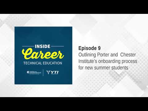 Outlining Porter and Chester Institute's onboarding process for new summer students [Podcast]