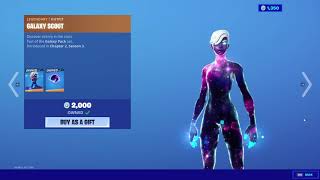 Buying the Galaxy Scout Skin