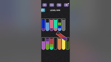 Water Sort Puzzle Level 1996 #watersortpuzzle #96