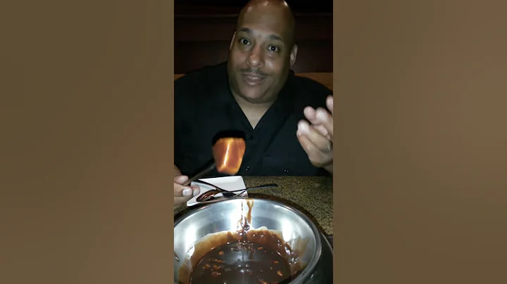 Husband enjoy anniversary dinner with wife!