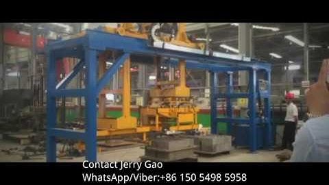 New technology 2017 of Hollow blocks and pallets separating machine