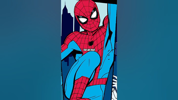 TRAJE CLÁSSICO DO HOMEM-ARANHA NA NOVA ANIMAÇÃO TÁ PERFEITO