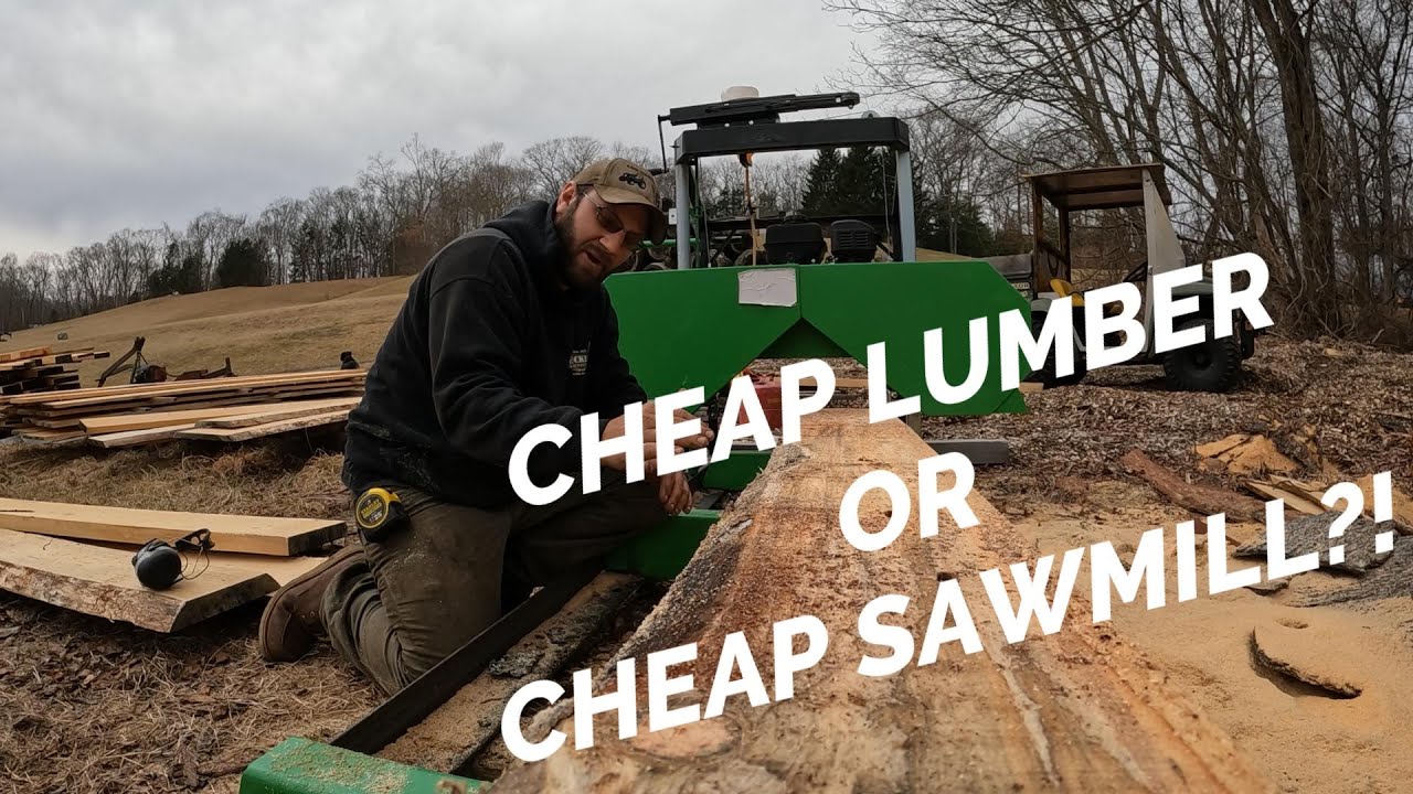 CHEAPEST sawmill MONEY can buy!!!! YouTube