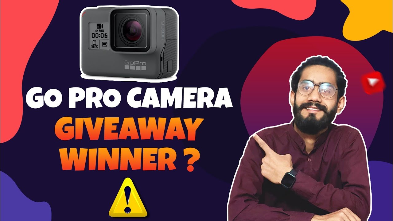 Go Pro Camera Giveaway Winner 🏆 - YouTube