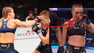 Manon Fiorot HUMBLES Rose Namajunas | Manon Fiorot vs Rose Namajunas UFC Paris