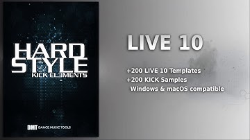HARDSTYLE KICK Elements 1 for ABLETON LIVE 10 (LITTLE PREVIEW)