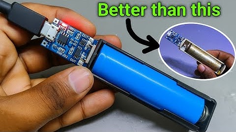 how to make lithium battery charger with TP4056