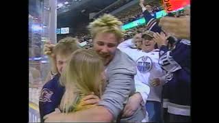 Edmonton Oilers eliminate Detroit Redwings Game 6 2006 / Steve Yzerman&#39;s Final Game