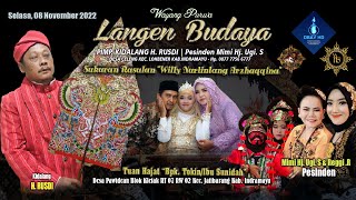 🔴LIVE Wayang Purwa LANGEN BUDAYA | Pawidean_08 November 2022