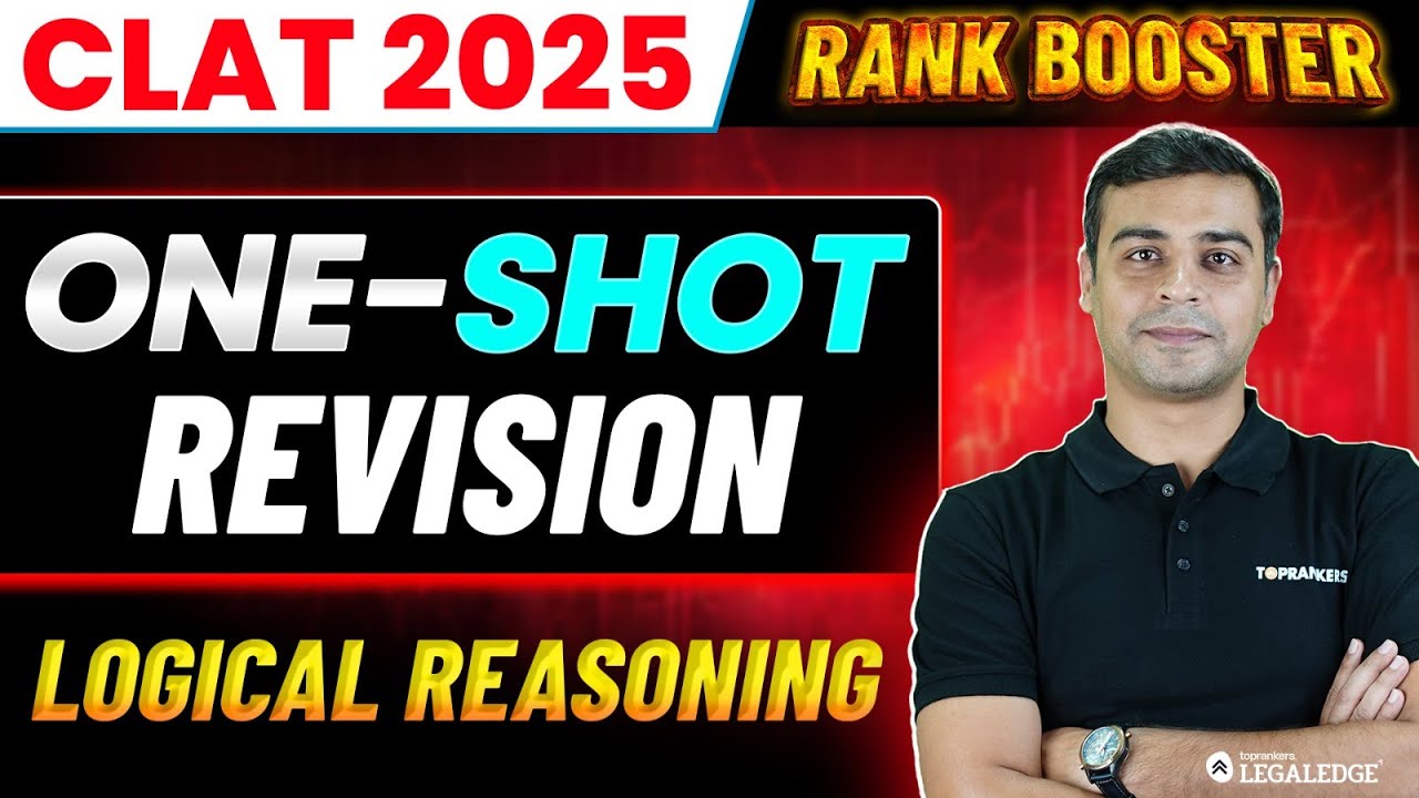 CLAT 2025 Logical Reasoning | Important Practice Questions | CLAT 2025 ...