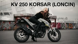 MotoMoto KV 250 KORSAR (LONCIN) | Видео обзор