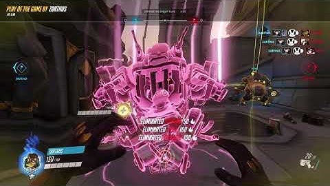 Overwatch - D.Va - POTG highlight 11 - CTF