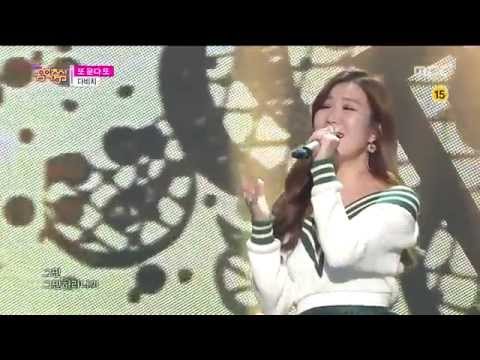 150207 Davichi 다비치   Cry Again 또 운다 또 @ Music Core