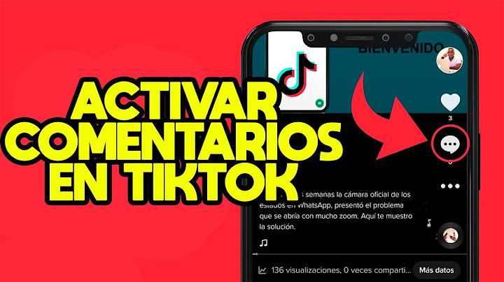 ✅COMO ACTIVAR LOS COMENTARIOS EN TIKTOK