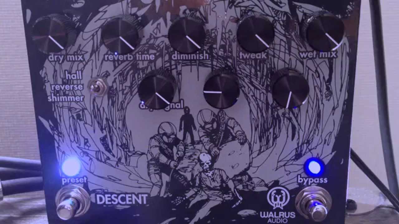 Walrus Audio Descent reverb pedal YouTube
