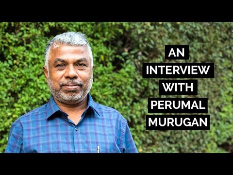 Perumal Murugan: "Threats should not be issued to a writer"