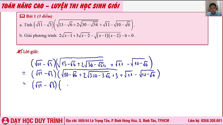 Biến đổi biểu thức-ôn hsg toán 9 năm 2024