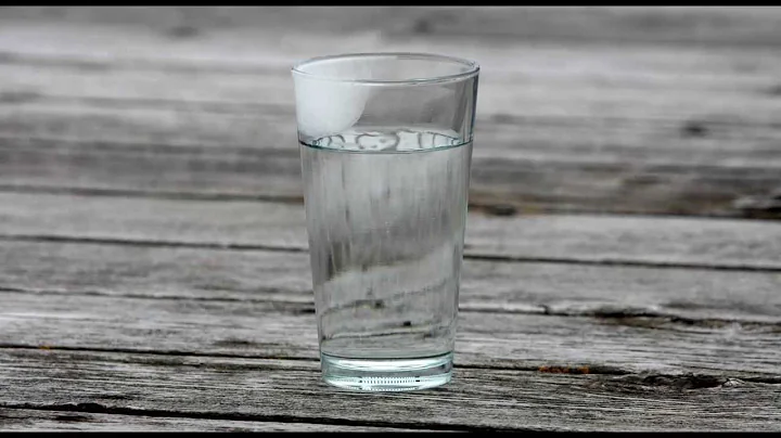 Time Lapse Test - Freezing A Glass of Water