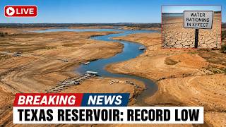 Texas Reservoir Just COLLAPSED — Corpus Christi Water Supply DROPS 92%