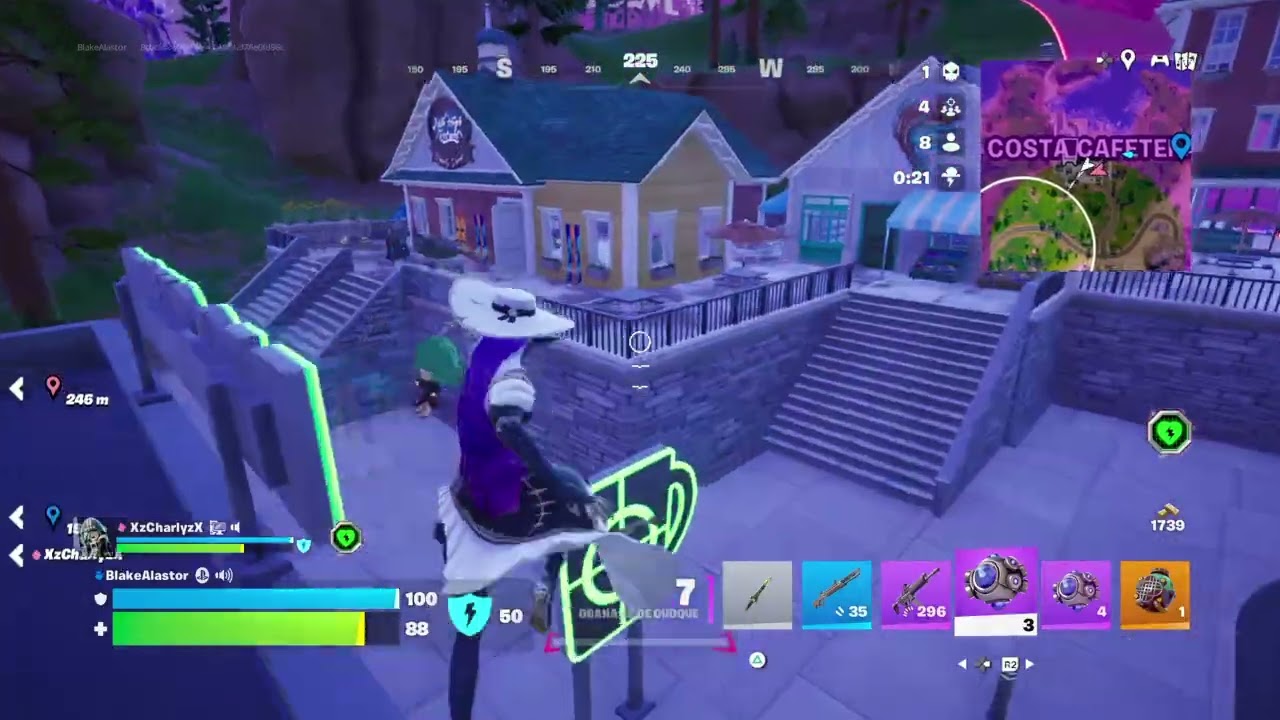 Fortnite:4 horas para poder ganar