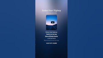Thumbnail of Broken Heart Highway