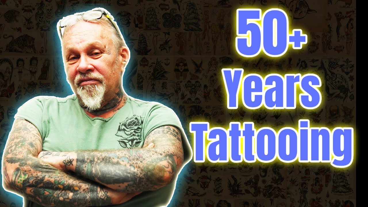 Sailor Eddie raised by LEGENDS, tattooing by 7 years old! 🤯