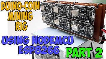 How To Build Duino-Coin Mining Rig Using NodeMCU ESP8266 Part 2 | Pin Header Strip PCB Connector