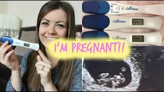 I'M PREGNANT WITH BABY NO2! FINDING OUT, EARLY SCAN \u0026 SYMPTOMS! (8 WEEKS)