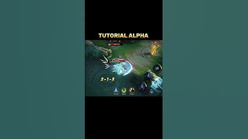 ALPHA combo tutorial #mobilelegends #mlbb #tutorial #mlbbcreatorcamp