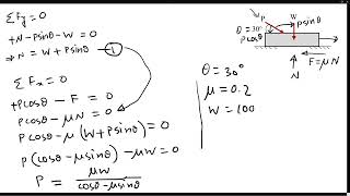 Introduction to Static Friction: Example Calculation | Updated Version in Description