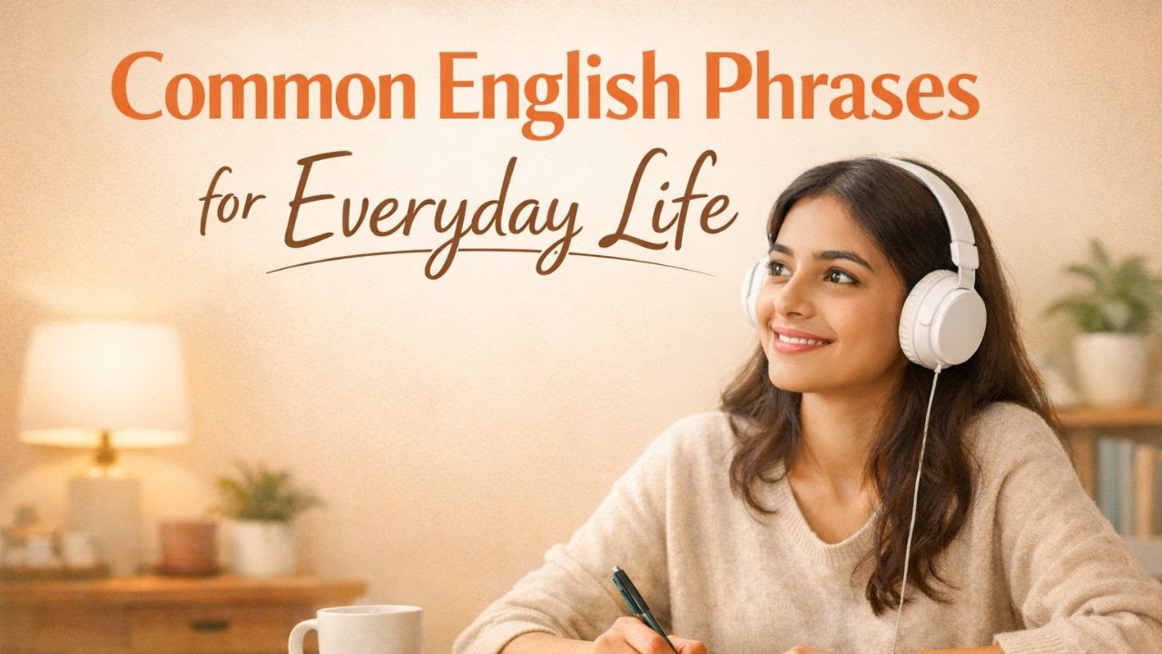 Common English Phrases for Everyday Life | Sound Natural Without Studying