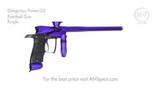 Dangerous Power G5 Paintball Gun - Purple - Visual 360