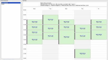 CPSC 210 Project Demo: UBC Course Scheduler