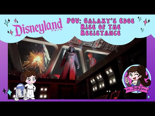 Star Wars: Rise of the Resistance POV - B Mode with Alternate Script