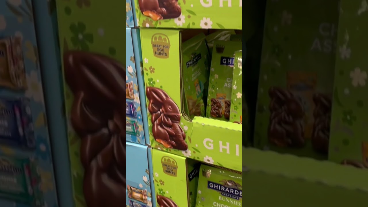 Costco Easter Shopping Dessert and Candy 