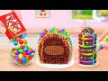 Rainbow OREO Candy Cake 🌈 Amazing Miniature Chocolate Dessert Ideas