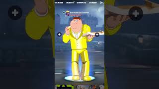 Peter Griffin Eats Pizza Gold Edition #fortnite #shorts