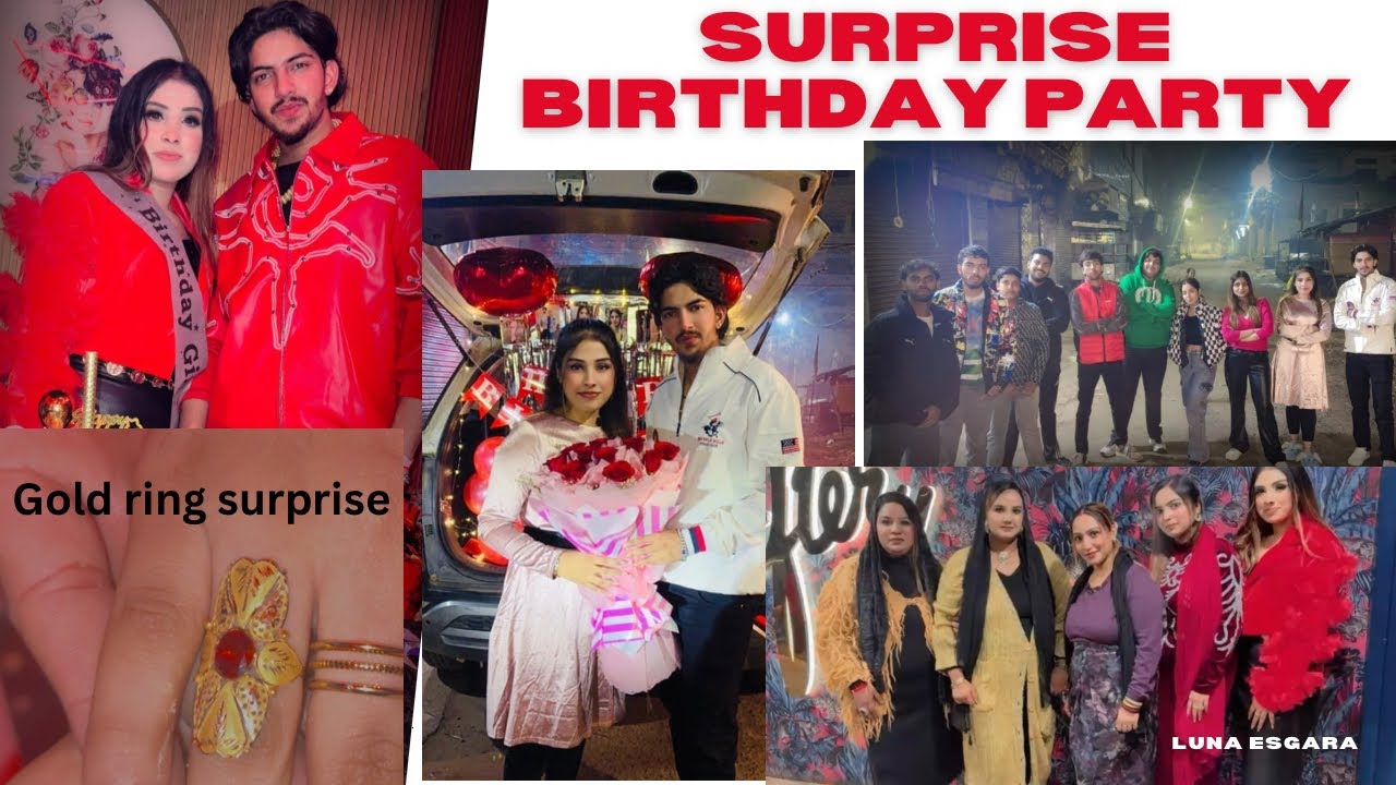 Nonu gave 😍unexpected surprise 🎁to Khushi Bhabhi 💕on her Sweet 16 🎂birthday🥂@Vloggerishaa #party