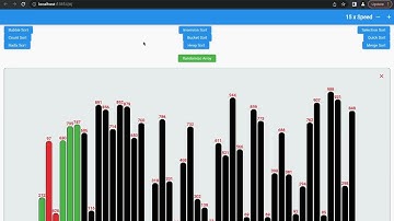 Sorting Algorithms Visualizer | Flutter