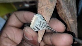 Beautiful Silver Ring Meking 2024 ! How To Make New Design Silver Ring